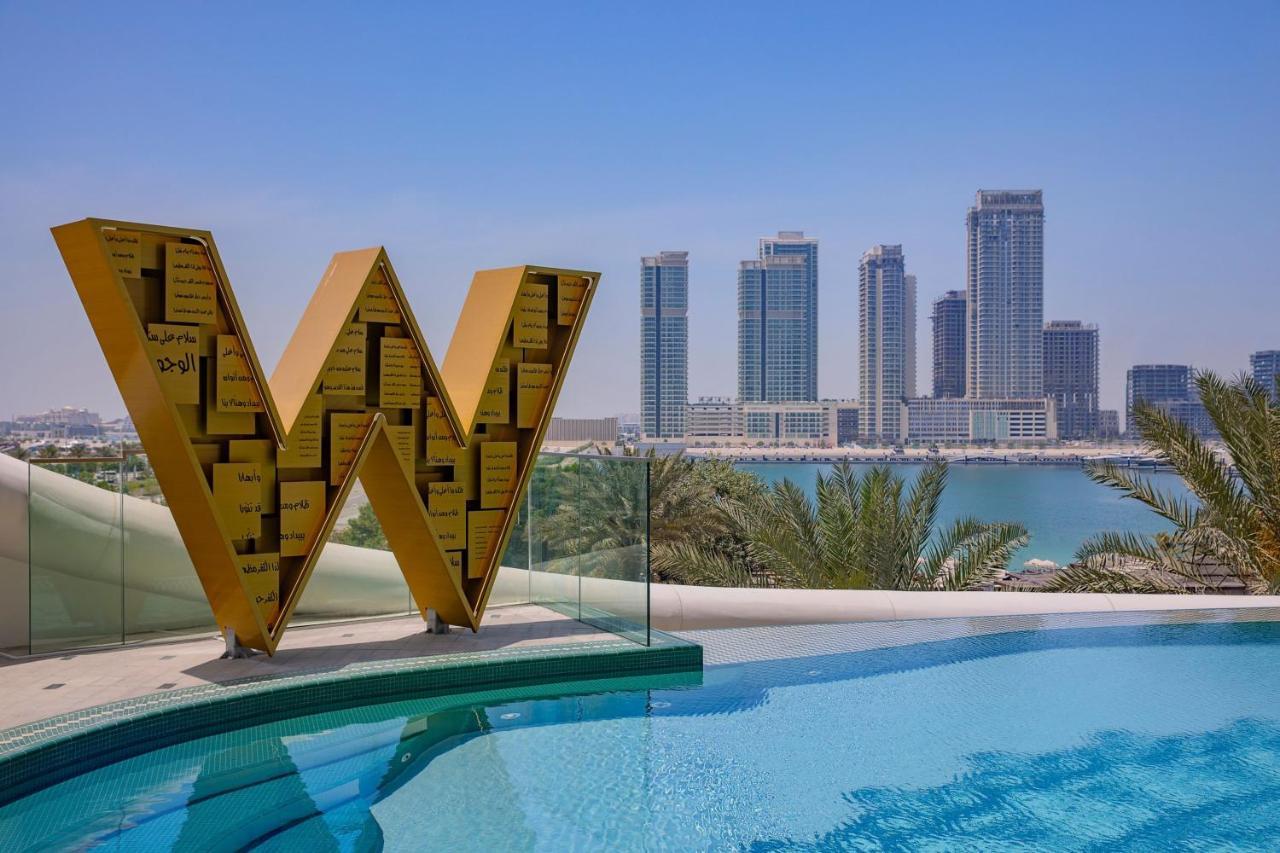 W Dubai - Mina Seyahi, Adults Only Otel Dış mekan fotoğraf